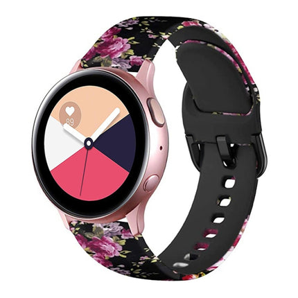Silicone Printing Replacement Strap Watchband, For Samsung Galaxy Watch 42mm, For Samsung Galaxy Watch 46mm - DealBuddy