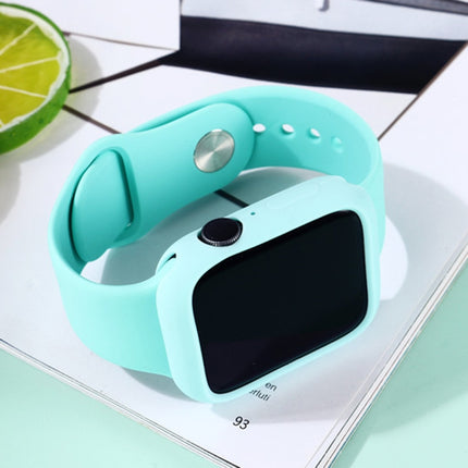 Silicone Replacement Strap Watchband + Watch Protective Case Set, For Apple Watch Series 9 / 8 / 7 41mm, For Apple Watch Series 9 / 8 / 7 45mm - DealBuddy