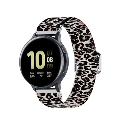 Adjustable Elastic Printing Replacement Watchband, 20mm For Samsung Galaxy Watch Active2 / Active, 22mm For Galaxy Watch3 45mm/ Huawei Watch GT 2 Pro - DealBuddy