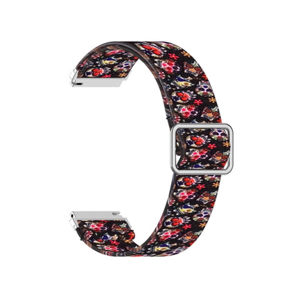 Adjustable Elastic Printing Replacement Watchband, 20mm For Samsung Galaxy Watch Active2 / Active, 22mm For Galaxy Watch3 45mm/ Huawei Watch GT 2 Pro - DealBuddy