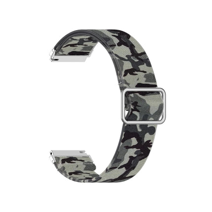 Adjustable Elastic Printing Replacement Watchband, 20mm For Samsung Galaxy Watch Active2 / Active, 22mm For Galaxy Watch3 45mm/ Huawei Watch GT 2 Pro - DealBuddy