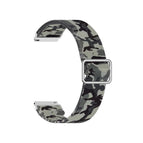 22mm For Galaxy Watch3 45mm/ Huawei Watch GT 2 Pro / Camouflage Gray