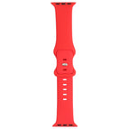 For Apple Watch Ultra 49mm / Series 8&7 45mm / SE 2&6&SE&5&4 44mm / 3&2&1 42mm / Scarlet
