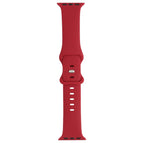 For Apple Watch Ultra 49mm / Series 8&7 45mm / SE 2&6&SE&5&4 44mm / 3&2&1 42mm / Red Wine