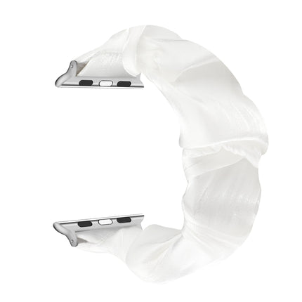 Shell Pattern Hair Ring Cloth Watch Strap, For Apple Watch Ultra 49mm / Series 8&7 45mm / SE 2&6&SE&5&4 44mm / 3&2&1 42mm, For Apple Watch Series 8&7 41mm / SE 2&6&SE&5&4 40mm / 3&2&1 38mm                                                                ... - DealBuddy