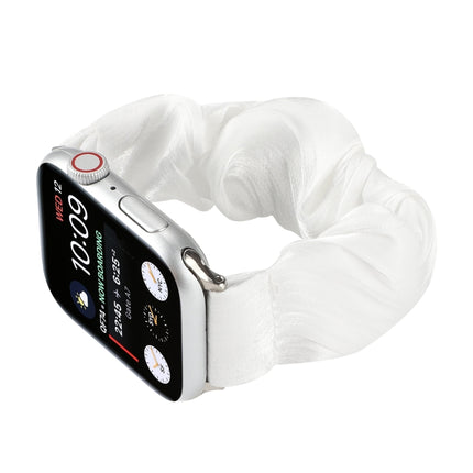 Shell Pattern Hair Ring Cloth Watch Strap, For Apple Watch Ultra 49mm / Series 8&7 45mm / SE 2&6&SE&5&4 44mm / 3&2&1 42mm, For Apple Watch Series 8&7 41mm / SE 2&6&SE&5&4 40mm / 3&2&1 38mm                                                                ... - DealBuddy