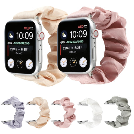 Shell Pattern Hair Ring Cloth Watch Strap, For Apple Watch Ultra 49mm / Series 8&7 45mm / SE 2&6&SE&5&4 44mm / 3&2&1 42mm, For Apple Watch Series 8&7 41mm / SE 2&6&SE&5&4 40mm / 3&2&1 38mm                                                                ... - DealBuddy