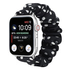Dots Hair Ring Cloth Watch Strap, For Apple Watch Ultra 49mm / Series 8&7 45mm / SE 2&6&SE&5&4 44mm / 3&2&1 42mm, For Apple Watch Series 8&7 41mm / SE 2&6&SE&5&4 40mm / 3&2&1 38mm, For Apple Watch Series 7 41mm / 6 & SE & 5 & 4 40mm / 3 & 2 & 1 38mm - DealBuddy