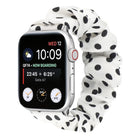 Dots Hair Ring Cloth Watch Strap, For Apple Watch Ultra 49mm / Series 8&7 45mm / SE 2&6&SE&5&4 44mm / 3&2&1 42mm, For Apple Watch Series 8&7 41mm / SE 2&6&SE&5&4 40mm / 3&2&1 38mm, For Apple Watch Series 7 41mm / 6 & SE & 5 & 4 40mm / 3 & 2 & 1 38mm - DealBuddy