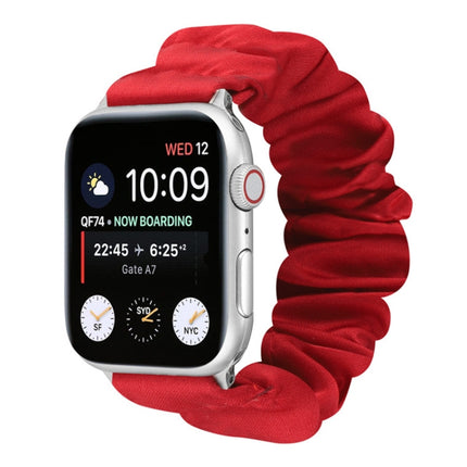 Butterfly Pattern Hair Ring Cloth Watch Strap, For Apple Watch Ultra 49mm / Series 8&7 45mm / SE 2&6&SE&5&4 44mm / 3&2&1 42mm, For Apple Watch Series 8&7 41mm / SE 2&6&SE&5&4 40mm / 3&2&1 38mm                                                            ... - DealBuddy