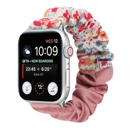 Butterfly Pattern Hair Ring Cloth Watch Strap, For Apple Watch Ultra 49mm / Series 8&7 45mm / SE 2&6&SE&5&4 44mm / 3&2&1 42mm, For Apple Watch Series 8&7 41mm / SE 2&6&SE&5&4 40mm / 3&2&1 38mm                                                            ... - DealBuddy