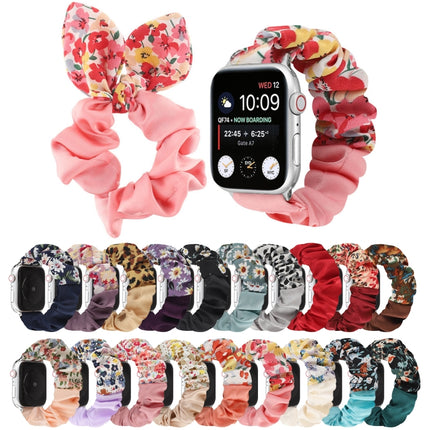 Butterfly Pattern Hair Ring Cloth Watch Strap - DealBuddy