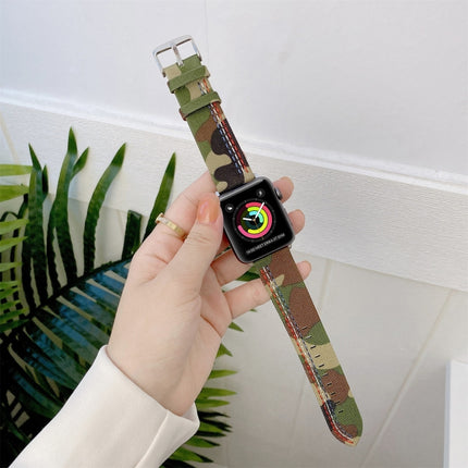 Three Lines Canvas Replacement Strap Watchband, For Apple Watch Series 7  41mm / & 6 & SE & 5 & 4 40mm, For Apple Watch Series  7  45mm / & 6 & SE & 5 & 4 44mm - DealBuddy