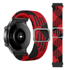 For Samsung Galaxy Watch 3 41mm / Red Black