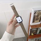 For Apple Watch Ultra 49mm / Series 8&7 45mm / SE 2&6&SE&5&4 44mm / 3&2&1 42mm / Coffee