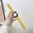 For Apple Watch Ultra 49mm / Series 8&7 45mm / SE 2&6&SE&5&4 44mm / 3&2&1 42mm / Yellow