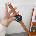 For Samsung Galaxy Watch 3 45mm / Brown