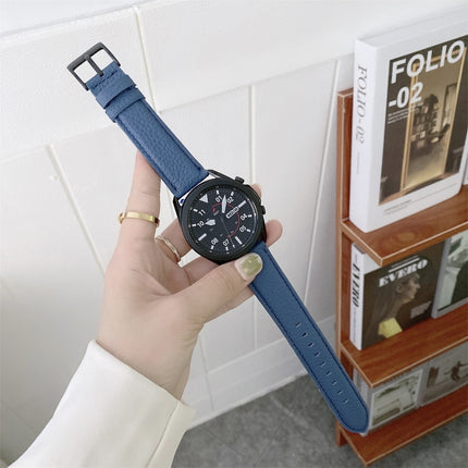Sewing Litchi Texture Leather Replacement Strap Watchband, For Samsung Galaxy Watch Active2 44mm, For Samsung Galaxy Watch Active - DealBuddy