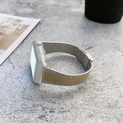 Buckle Style Steel Replacement Strap Watchband, For Apple Watch Series 7  41mm / & 6 & SE & 5 & 4 40mm, For Apple Watch Series  7  45mm / & 6 & SE & 5 & 4 44mm - DealBuddy