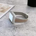 For Apple Watch Series 7  41mm / & 6 & SE & 5 & 4 40mm / Silver Rose Gold