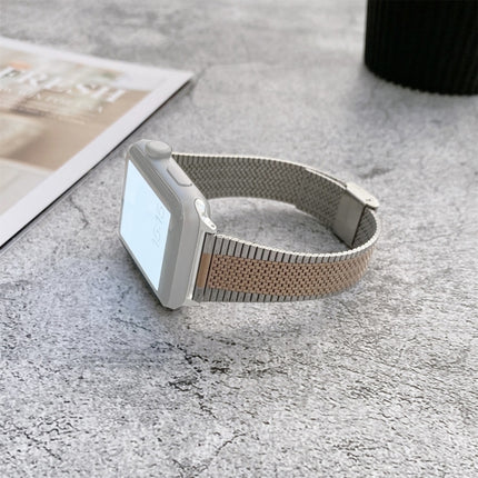 Buckle Style Steel Replacement Strap Watchband, For Apple Watch Series 7  41mm / & 6 & SE & 5 & 4 40mm, For Apple Watch Series  7  45mm / & 6 & SE & 5 & 4 44mm - DealBuddy