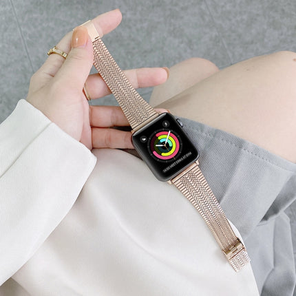 Double Lines Steel Replacement Strap Watchband - DealBuddy