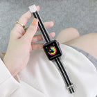 Double Lines Steel Replacement Strap Watchband - DealBuddy