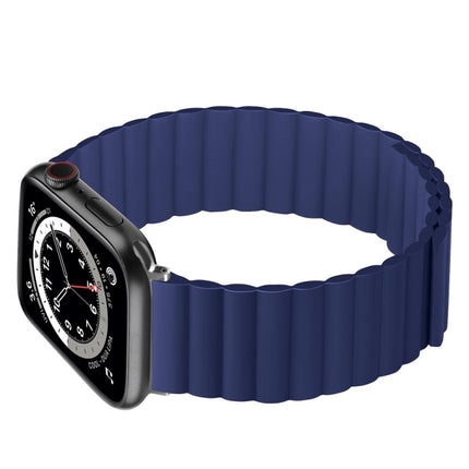 Silicone Magnetic Replacement Strap Watchband, For Apple Watch Series 7  41mm / & 6 & SE & 5 & 4 40mm, For Apple Watch Series  7  45mm / & 6 & SE & 5 & 4 44mm - DealBuddy