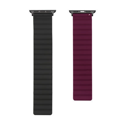 Silicone Magnetic Replacement Strap Watchband, For Apple Watch Series 7  41mm / & 6 & SE & 5 & 4 40mm, For Apple Watch Series  7  45mm / & 6 & SE & 5 & 4 44mm - DealBuddy