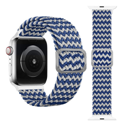 Buckle Braided Elastic Strap Watch Band For Apple Watch Series 9&8&7 41mm / SE 3&SE 2&6&SE&5&4 40mm / 3&2&1 38mm(Rainbow Color), For Apple Watch Series 7 45mm / 6 & SE & 5 & 4 44mm / 3 & 2 & 1 42mm - DealBuddy