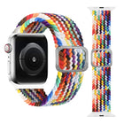 Buckle Braided Elastic Strap Watch Band For Apple Watch Series 9&8&7 41mm / SE 3&SE 2&6&SE&5&4 40mm / 3&2&1 38mm(Rainbow Color), For Apple Watch Ultra 49mm / Series 8&7 45mm / SE 2&6&SE&5&4 44mm / 3&2&1 42mm                                             ... - DealBuddy