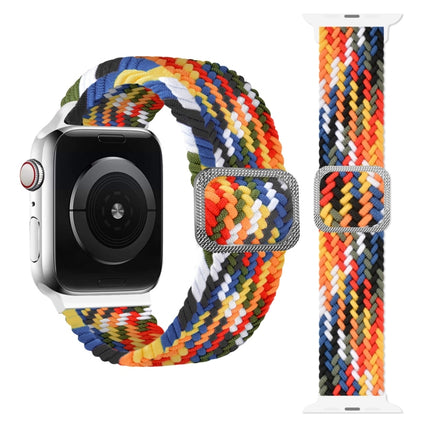 Buckle Braided Elastic Strap Watch Band For Apple Watch Series 9&8&7 41mm / SE 3&SE 2&6&SE&5&4 40mm / 3&2&1 38mm(Rainbow Color), For Apple Watch Ultra 49mm / Series 8&7 45mm / SE 2&6&SE&5&4 44mm / 3&2&1 42mm                                             ... - DealBuddy