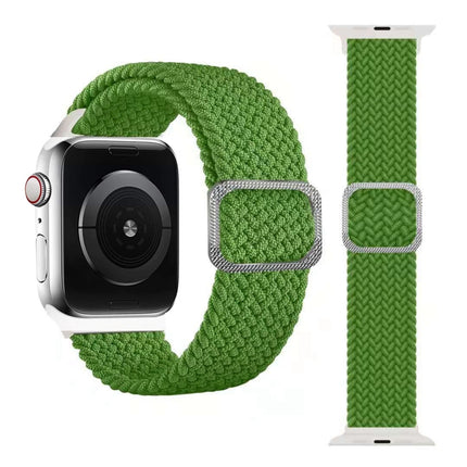 Buckle Braided Elastic Strap Watch Band For Apple Watch Series 9&8&7 41mm / SE 3&SE 2&6&SE&5&4 40mm / 3&2&1 38mm(Rainbow Color), For Apple Watch Ultra 49mm / Series 8&7 45mm / SE 2&6&SE&5&4 44mm / 3&2&1 42mm                                             ... - DealBuddy
