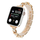 Small Waist Seven Beads Stainless Steel Strap Watchband For Apple Watch Series 6 & SE &, For Apple Watch Ultra 49mm / Series 8&7 45mm / SE 2&6&SE&5&4 44mm / 3&2&1 42mm, For Apple Watch Series 8&7 41mm / SE 2&6&SE&5&4 40mm / 3&2&1 38mm                  ... - DealBuddy