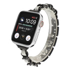 For Apple Watch Series 8&7 41mm / SE 2&6&SE&5&4 40mm / 3&2&1 38mm / Black White