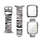 Silicone Printing Integrated Replacement Watch Case Watchband, For Apple Watch Series 3 & 2 & 1 38mm - DealBuddy