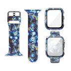 For Apple Watch Series 3 & 2 & 1 38mm / Blue Space