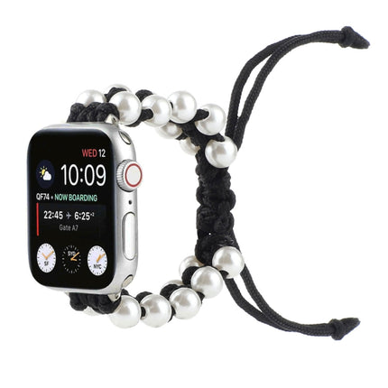 Umbrella Rope Bead Nylon Replacement Watchbands For Apple Watch Series 6 & SE & - DealBuddy