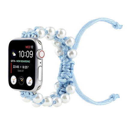 Umbrella Rope Bead Nylon Replacement Watchbands For Apple Watch Series 6 & SE & - DealBuddy