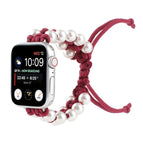 For Apple Watch Series 8&7 41mm / SE 2&6&SE&5&4 40mm / 3&2&1 38mm / Red