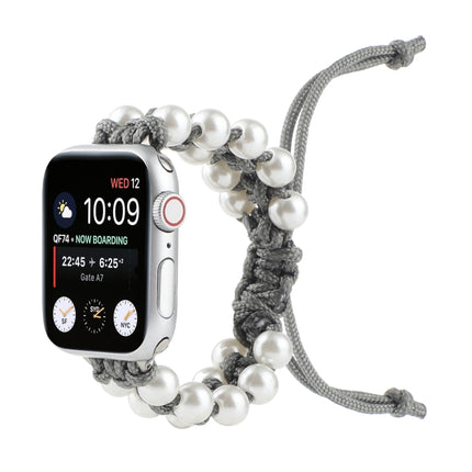 Umbrella Rope Bead Nylon Replacement Watchbands For Apple Watch Series 6 & SE &, For Apple Watch Ultra 49mm / Series 8&7 45mm / SE 2&6&SE&5&4 44mm / 3&2&1 42mm, For Apple Watch Series 8&7 41mm / SE 2&6&SE&5&4 40mm / 3&2&1 38mm - DealBuddy