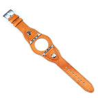 For Apple Watch Series 7  41mm / & 6 & SE & 5 & 4 40mm / Yellow Brown