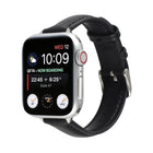 14mm Slim Genuine Leather Strap Watchband For Apple Watch Series, 7 45mm / 6 & SE & 5 & 4 44mm / 3 & 2 & 1 42mm, 7 41mm / 6 & SE & 5 & 4 40mm / 3 & 2 & 1 38mm - DealBuddy
