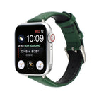 14mm Slim Genuine Leather Strap Watchband For Apple Watch Series, 7 45mm / 6 & SE & 5 & 4 44mm / 3 & 2 & 1 42mm, 7 41mm / 6 & SE & 5 & 4 40mm / 3 & 2 & 1 38mm - DealBuddy