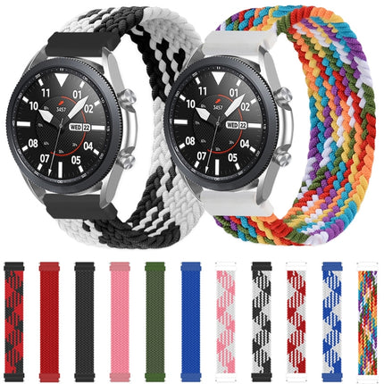 For Samsung Galaxy Watch 42mm Adjustable Nylon Braided Elasticity Replacement Strap Watchband, 125mm, 135mm, 145mm, 155mm - DealBuddy