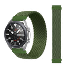 For Samsung Galaxy Watch 42mm Adjustable Nylon Braided Elasticity Replacement Strap Watchband, 165mm - DealBuddy