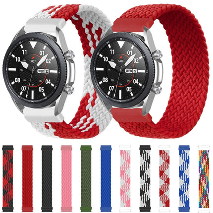 For Samsung Galaxy Watch 46mm Adjustable Nylon Braided Elasticity Replacement Strap Watchband, 125mm, 135mm, 145mm, 155mm - DealBuddy