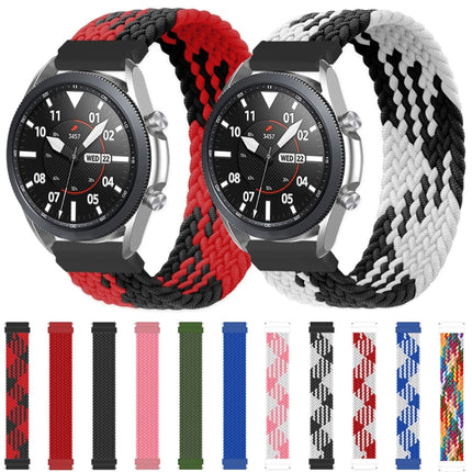 For Samsung Galaxy Watch 3 41mm Adjustable Nylon Braided Elasticity Replacement Strap Watchband, 125mm, 135mm, 145mm, 155mm - DealBuddy