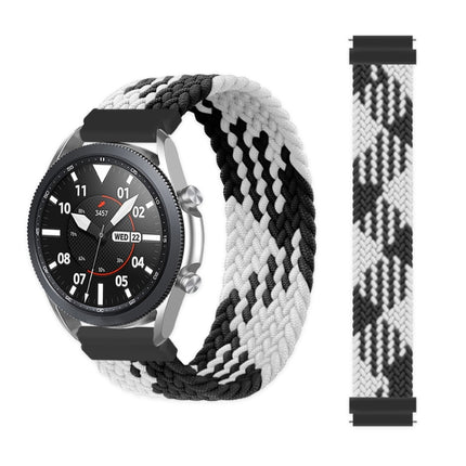 For Samsung Galaxy Watch 3 41mm Adjustable Nylon Braided Elasticity Replacement Strap Watchband, 125mm, 135mm, 145mm, 155mm - DealBuddy