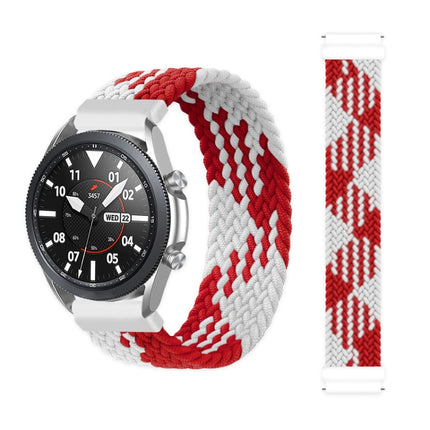 For Samsung Galaxy Watch Active / Active2 40mm / Active2 44mm Adjustable Nylon Braided Elasticity Replacement Strap Watchband